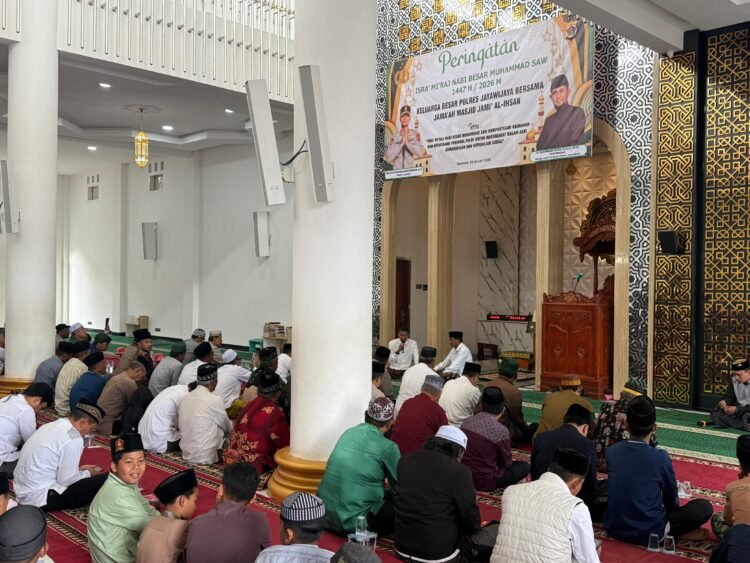 Polres Jayawijaya Peringati Isra Mi’raj Nabi Muhammad SAW 1447 H/2026 M