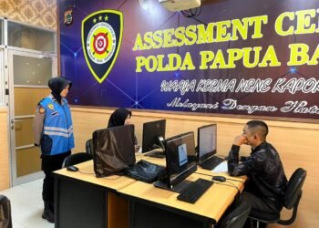 Polda Papua Gelar CAT Psikologi Seleksi SIPSS T.A. 2026 di Assessment Center