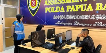 Polda Papua Gelar CAT Psikologi Seleksi SIPSS T.A. 2026 di Assessment Center
