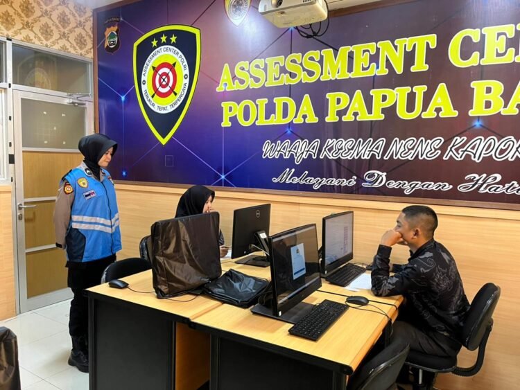 Polda Papua Gelar CAT Psikologi Seleksi SIPSS T.A. 2026 di Assessment Center