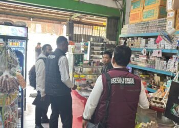 Antisipasi Lonjakan Harga, Satgas Saber Pangan Sarmi Sidak Sembako di Pasar Mararena