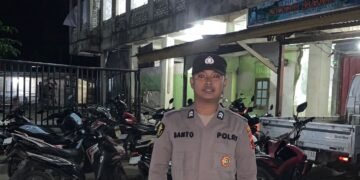 Personel Polres Sarmi Siaga di Masjid, Ciptakan Ramadan Aman dan Damai