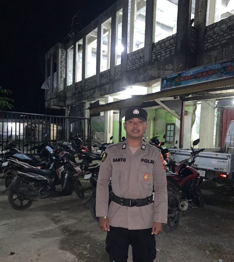 Personel Polres Sarmi Siaga di Masjid, Ciptakan Ramadan Aman dan Damai