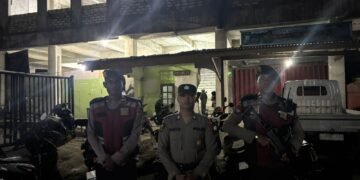Sat Samapta Polres Sarmi Intensifkan Patroli Tarawih, Kasat Samapta Tegaskan Komitmen Pelayanan