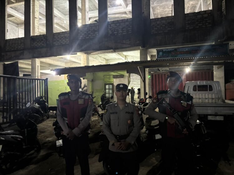Sat Samapta Polres Sarmi Intensifkan Patroli Tarawih, Kasat Samapta Tegaskan Komitmen Pelayanan
