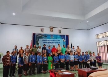 Kasat Binmas Polres Sarmi Hadiri Konsultasi Publik II Penyusunan Dokumen KLHS–RDTR Wilayah Perkotaan