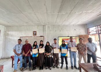 Sat Intelkam Polres Sarmi Gelar Sosialisasi “SKCK Goes to School” di SMA Negeri 2 Sarmi Distrik Bonggo Timur