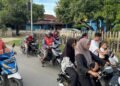 Patroli Sat Samapta Polres Sarmi Amankan Sholat Tarawih dan Situasi Kamtibmas di Kota Sarmi