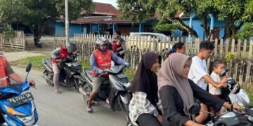 Patroli Sat Samapta Polres Sarmi Amankan Sholat Tarawih dan Situasi Kamtibmas di Kota Sarmi