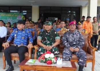 Siap Amankan Idul Fitri 1447 H di Kota Bitung, Dandim 1310/Bitung Ikut Apel Gelar Pasukan Operasi Ketupat 2026
