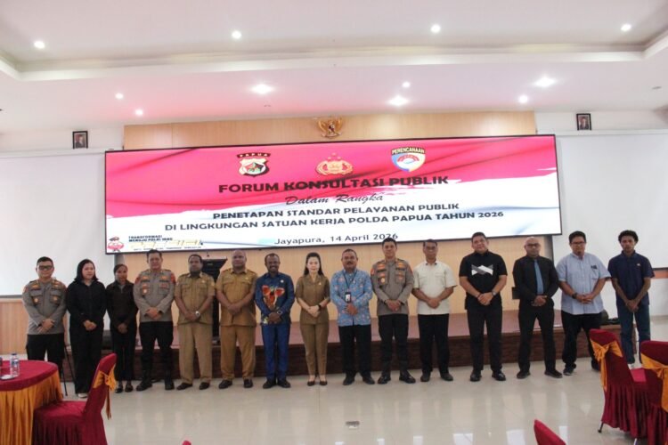 Polda Papua Gelar Forum Konsultasi Publik 2026, Perkuat Kualitas Pelayanan Dan Kepercayaan Masyarakat