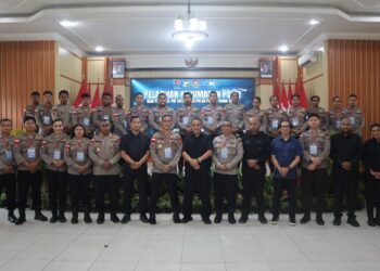 Perkuat Kompetensi Komunikasi Publik, Pelatihan Kehumasan Polri Satbrimob Polda Papua Resmi Ditutup