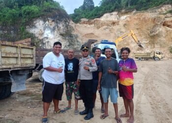 Kapolres Sarmi Kunjungi Polsek Tor Atas, Serap Aspirasi Tokoh Adat dan Kepala Kampung