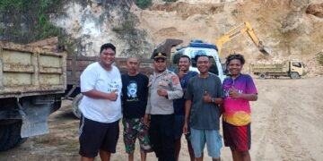 Kapolres Sarmi Kunjungi Polsek Tor Atas, Serap Aspirasi Tokoh Adat dan Kepala Kampung