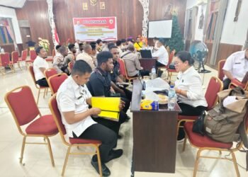 Satlantas Polres Jayapura Tanamkan Disiplin Berlalu Lintas Sejak Dini Lewat Program Polsanak di Sentani