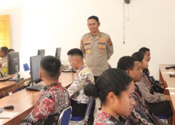 Pelaksanaan CAT Psikologi Taruna/i Akpol T.A. 2026 di Polda Papua Berjalan Lancar