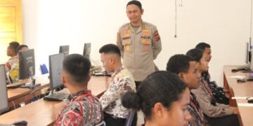 Pelaksanaan CAT Psikologi Taruna/i Akpol T.A. 2026 di Polda Papua Berjalan Lancar