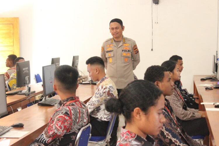 Pelaksanaan CAT Psikologi Taruna/i Akpol T.A. 2026 di Polda Papua Berjalan Lancar