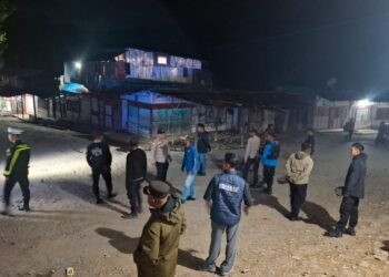 Pastikan Keamanan Tetap Terjaga, Kapolres Mamberamo Tengah Cek Pos Pengamanan di Kobakma 