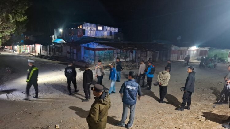 Pastikan Keamanan Tetap Terjaga, Kapolres Mamberamo Tengah Cek Pos Pengamanan di Kobakma 