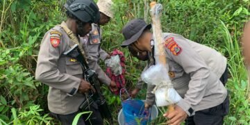 Sat Resnarkoba Polresta Jayapura Kota Edukasi Pelajar SMK Negeri 3 tentang Bahaya Narkoba dan Miras 