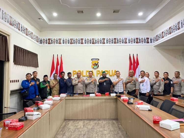 Melalui Dialog Interaktif, Polda Papua Ajak Media Jaga Ruang Informasi yang Sehat