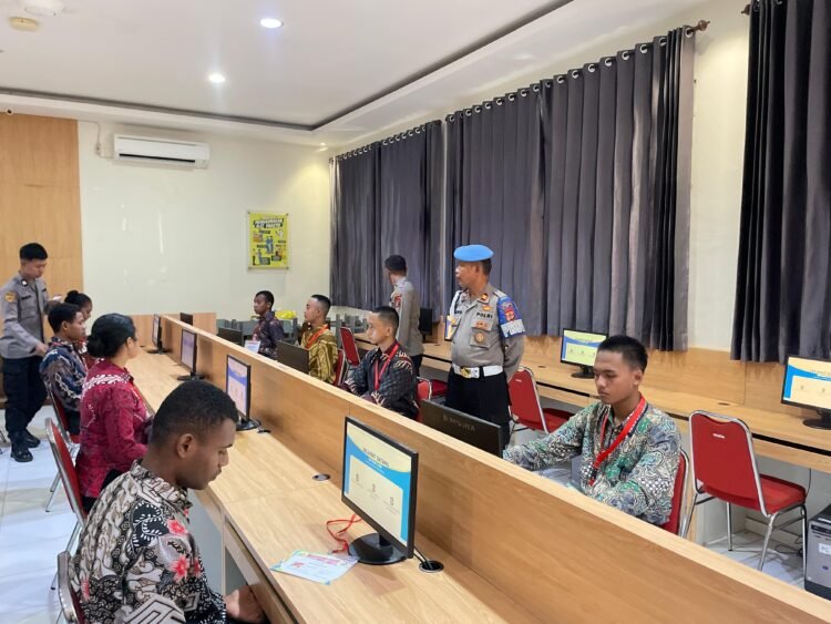 Polda Papua Gelar CAT Akademik Seleksi Penerimaan Taruna/i Akpol Polri T.A. 2026 Secara Transparan dan Akuntabel