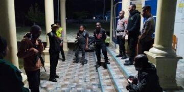 Patroli dan Pengecekan Personel, Polres Mamberamo Tengah Pastikan Situasi Kamtibmas Tetap Kondusif