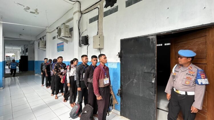 Polda Papua Laksanakan CAT Akademik Penerimaan Bintara Kompetensi Khusus Polri T.A. 2026