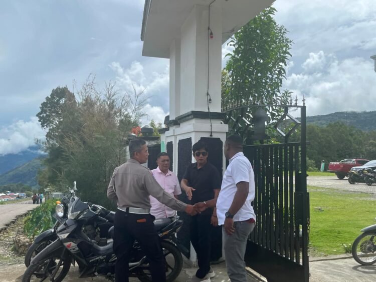 Personel Polsek Sota Sambangi Warga Kampung Erambu, Sampaikan Pesan Kamtibmas