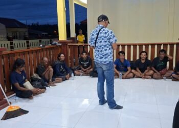 Wujud Kepedulian Polri, Penambang dari Kawe Diberikan Pendampingan dan Pelayanan di Boven Digoel