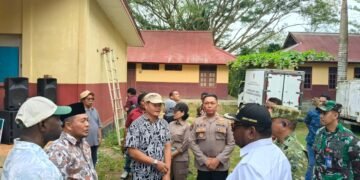 Polres Merauke Hadiri Penyerahan Sapi Banmas Presiden RI, Wujud Kepedulian Menjelang Idul Adha
