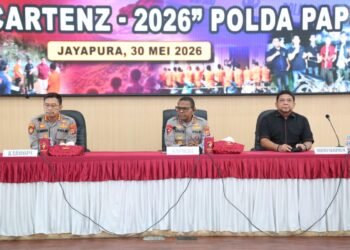 Kapolda Papua Buka Latpraops Sikat Cartenz 2026, Tekankan Optimalisasi Penanganan Kejahatan 3C