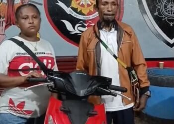 Antisipasi Kejahatan 3C, Tim URC Jatanras Polda Papua Tangkap Pelaku Curanmor dan Kembalikan Motor Milik Korban