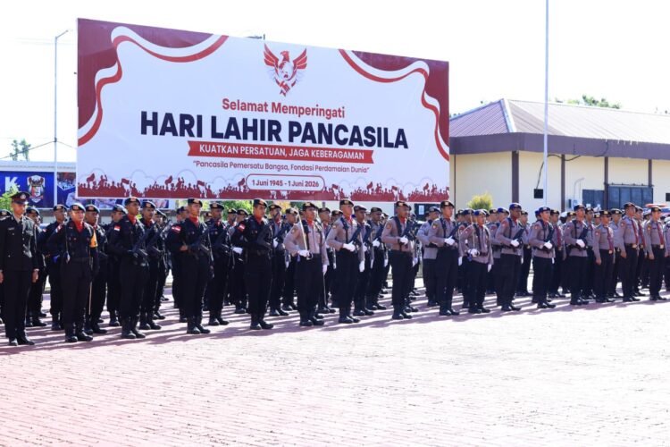 Kapolda Papua Pimpin Upacara Hari Lahir Pancasila 2026, Tegaskan Pancasila sebagai Pemersatu Bangsa dan Fondasi Perdamaian Dunia
