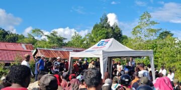 5 Korban Ledakan Bom di Biak Dimakamkan Dalam 1 Liang Lahat