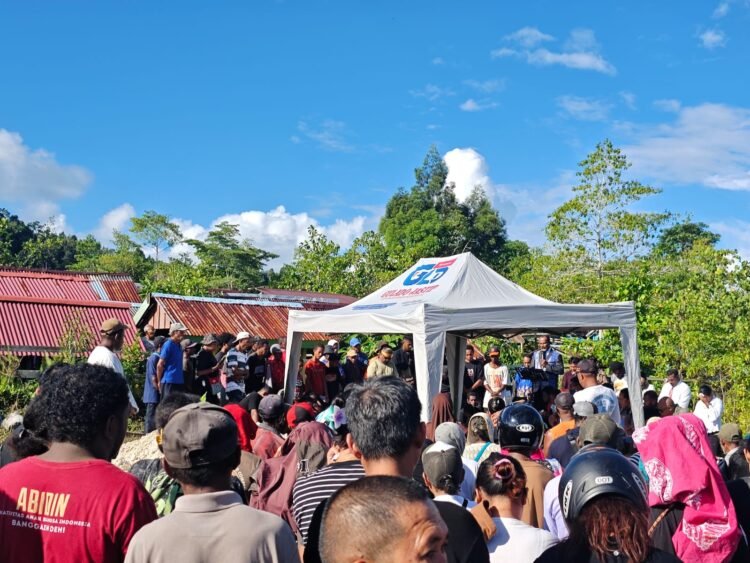 5 Korban Ledakan Bom di Biak Dimakamkan Dalam 1 Liang Lahat