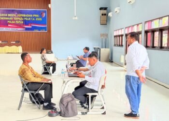 Polda Papua Laksanakan Penelusuran Mental Kepribadian Calon Taruna dan Taruni Akpol Tahun Anggaran 2026